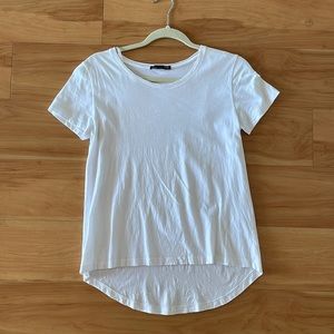 Zara White Tee